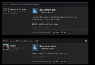 Illustration for article titled Dark Souls II, As Told By Steam Reviews